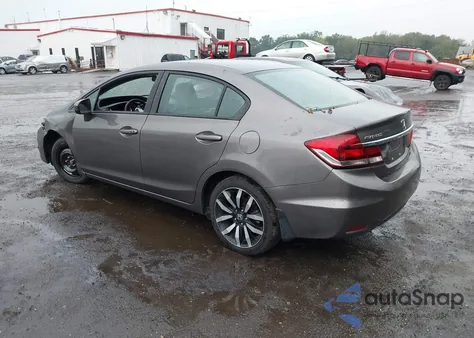 2015 Honda Civic Ex-L z USA, uszkodzony, nr VIN 19XFB2F96FE091894